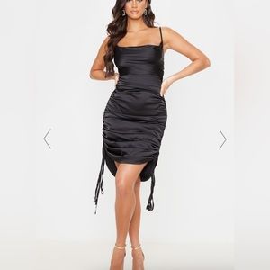 Pretty Little Thing Satin Midi Dress